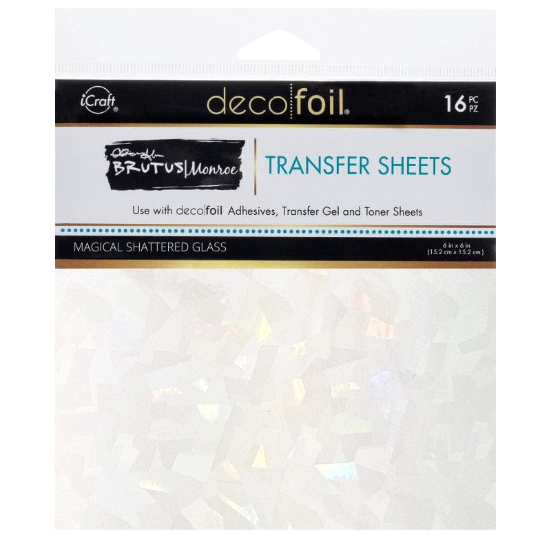HeatnBond Brutus Monroe Magical Shattered Glass feuille foil 16 pcs