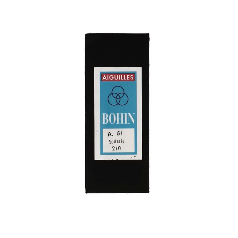 Bohin Aiguilles sellerie et filets N°2/0 acier x25