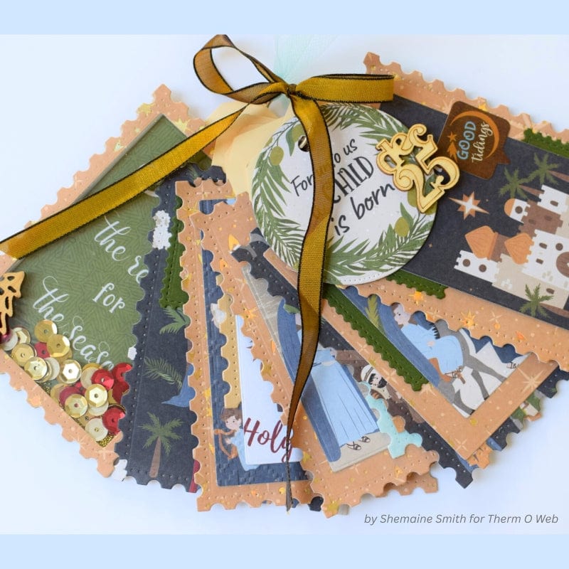 HeatnBond Sew a Story Silent Night pochoir 15x15 cm