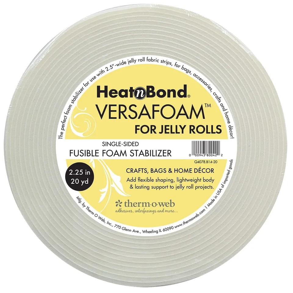HeatnBond VersaFoam Jelly Roll mousse thermocollante 5,7cm 18,3m
