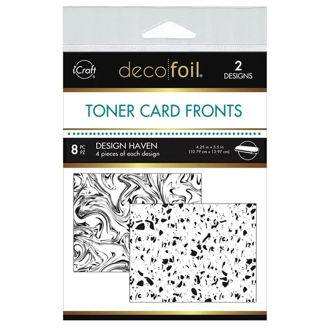 Deco Foil Design Haven carte toner A2 8 feuilles à foiler