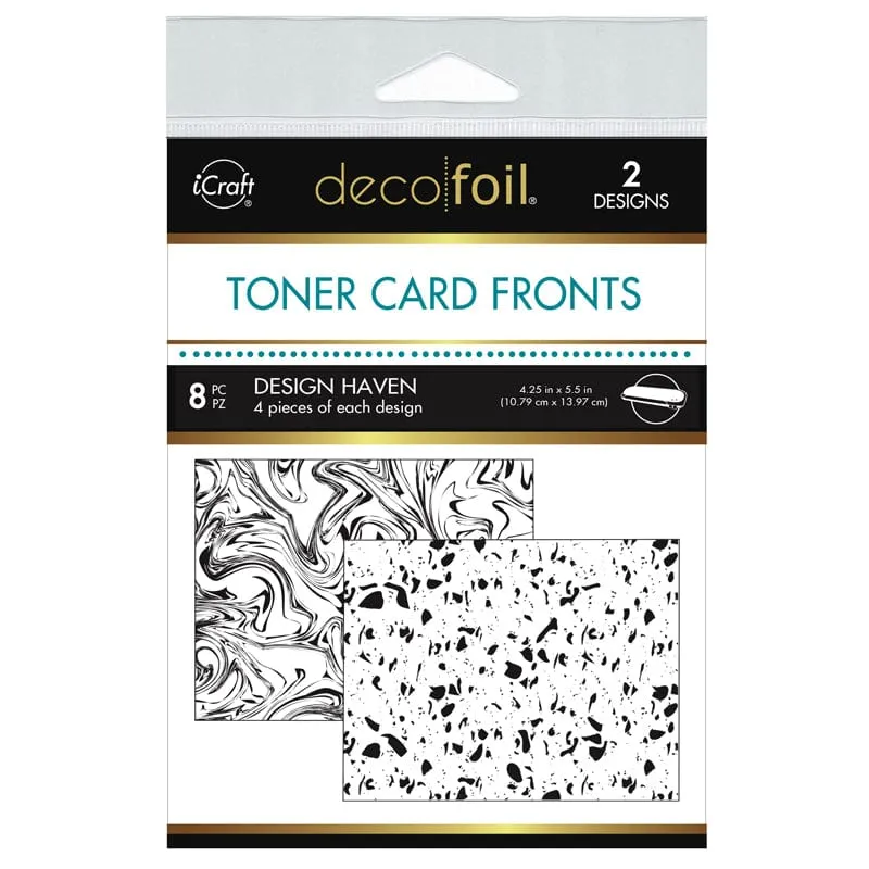 Deco Foil Design Haven carte toner A2 8 feuilles à foiler