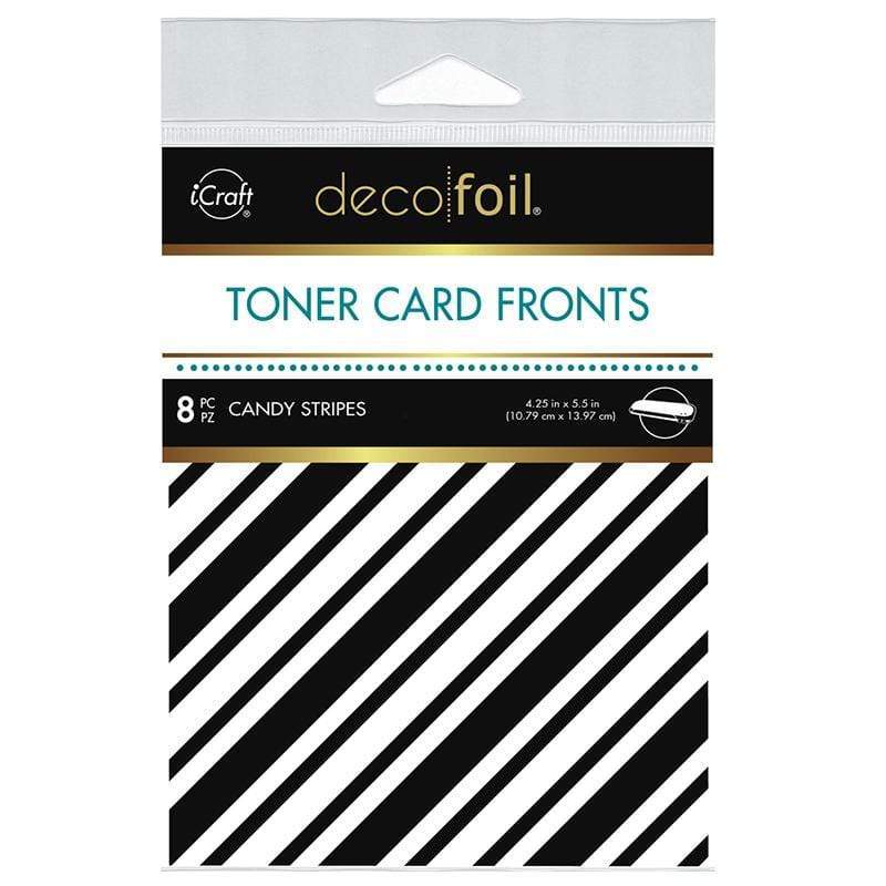 HeatnBond Deco Foil feuilles toner Candy Stripes A2 x8