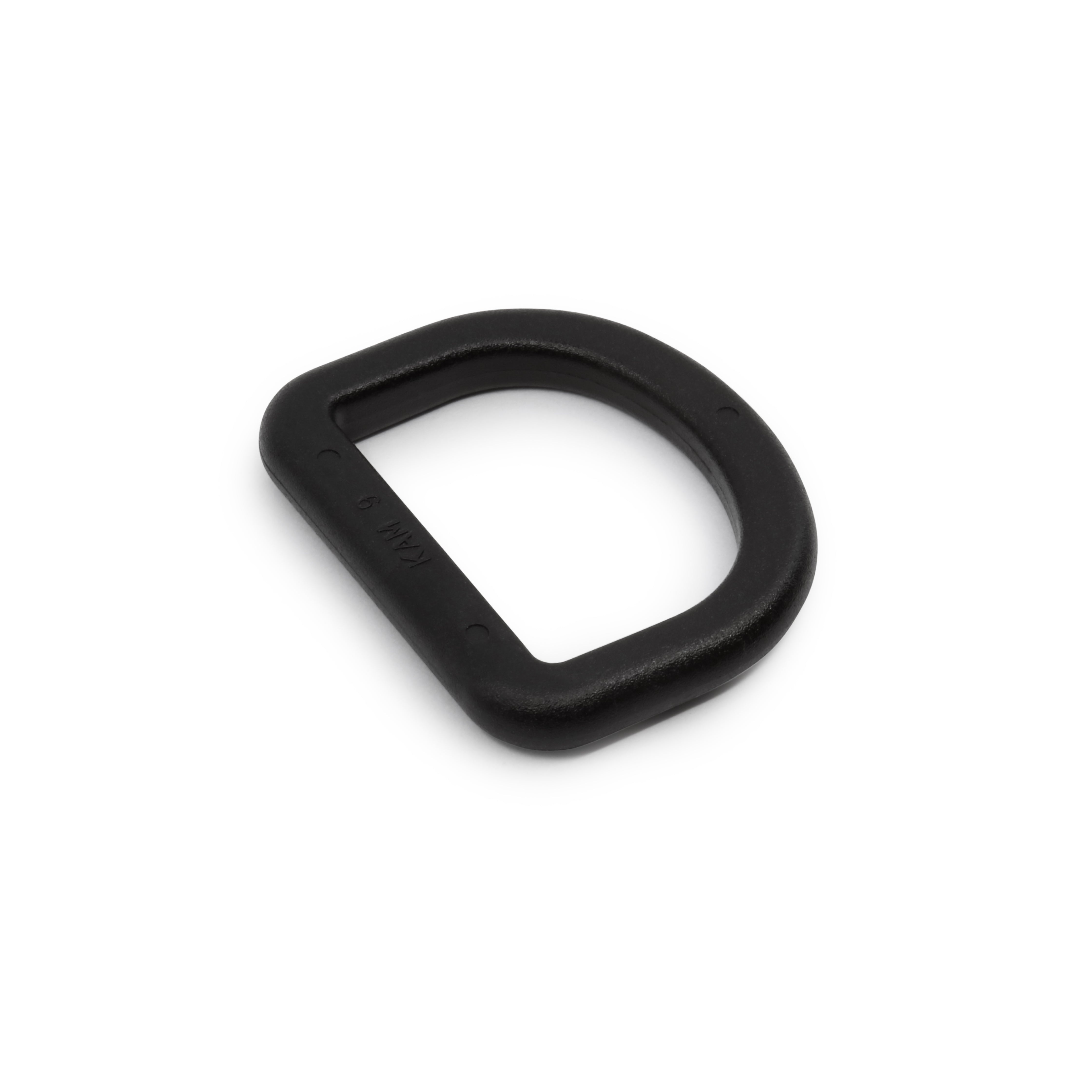 Dritz 456 anneaux en D plastique noir 1 pouce 2 pièces