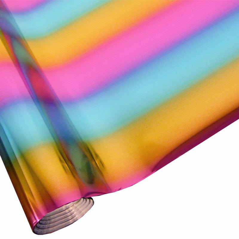 Deco Foil feuilles transfert Mystic Rainbow 15x30cm x5