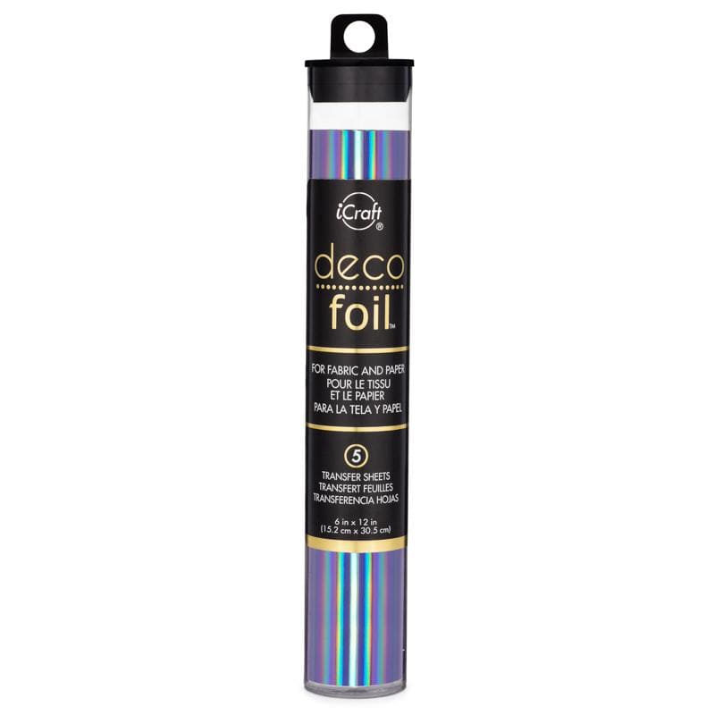 HeatnBond Deco Foil Transfer foil prince periwinkle 6x12 in