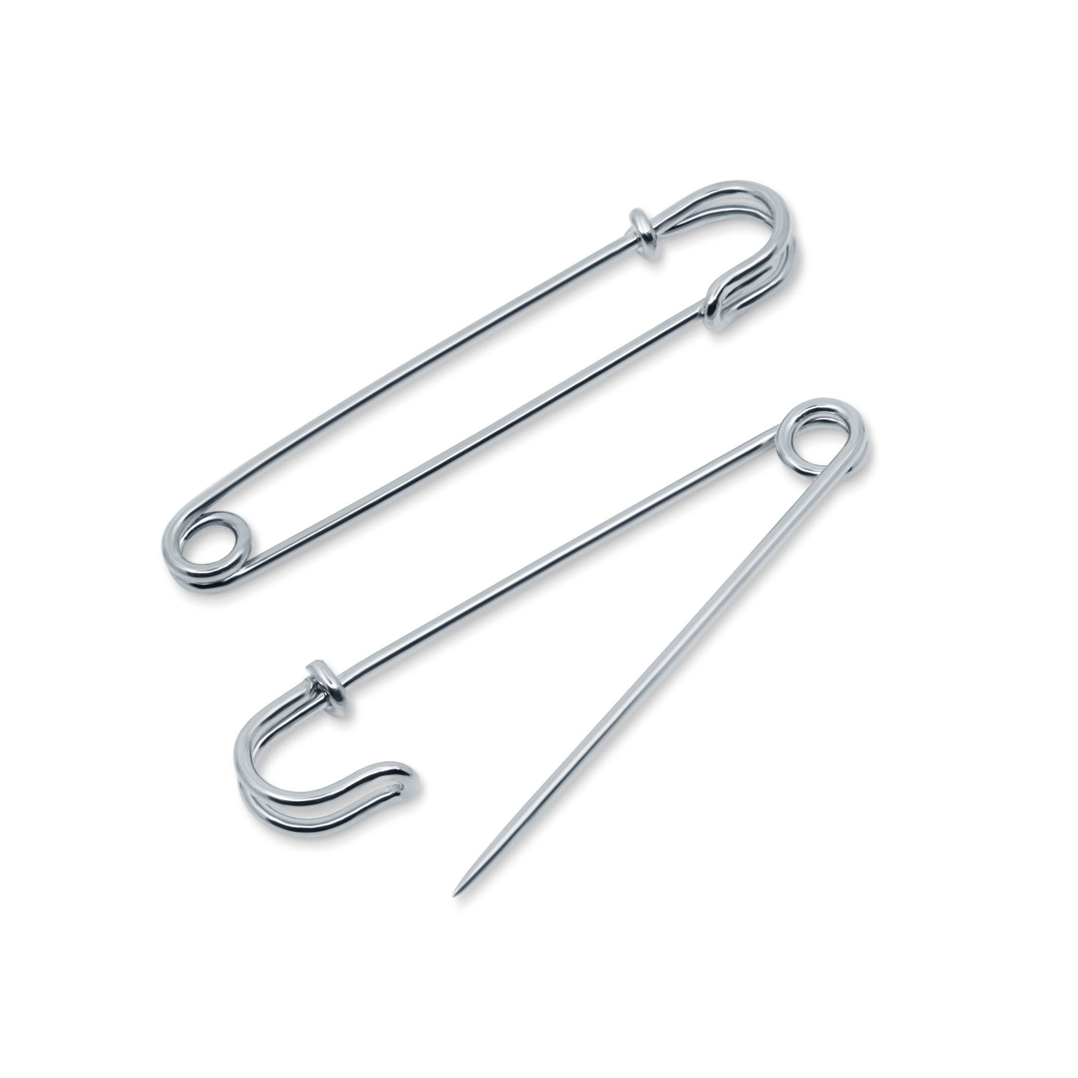 Dritz Épingle kilt jupe 75 mm nickel 2 pc