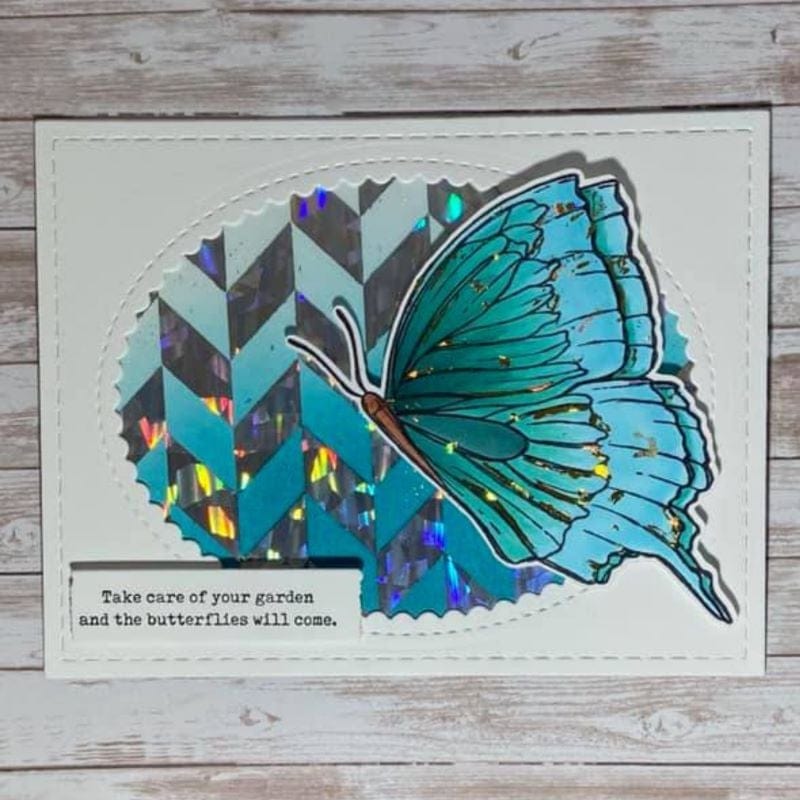 HeatnBond Deco Foil carte toner chic chevrons 8 pièces