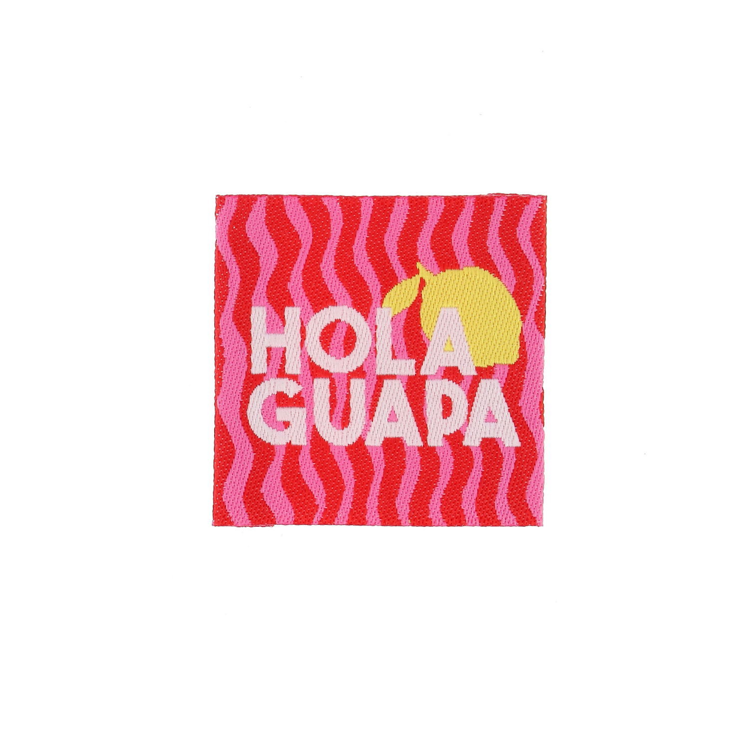 Bohin Étiquettes à coudre Hola guapa tissée 3,5 cm