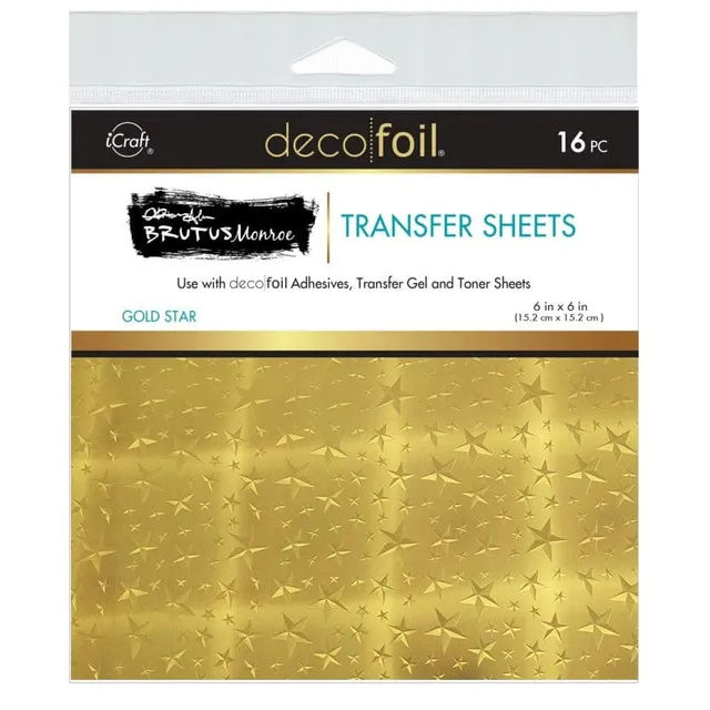 HeatnBond Brutus Monroe Foil feuille transfert gold star doré