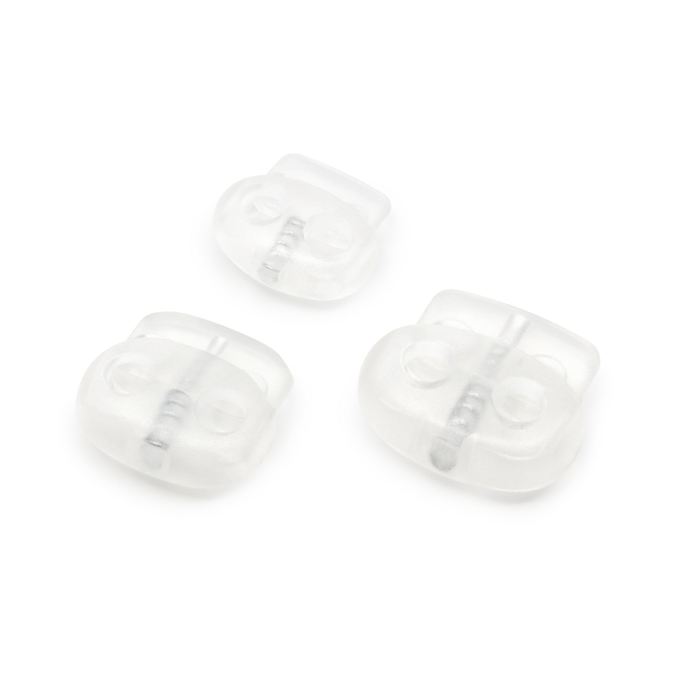 Dritz boucle serre-tête transparente plastique réglable 3 pcs