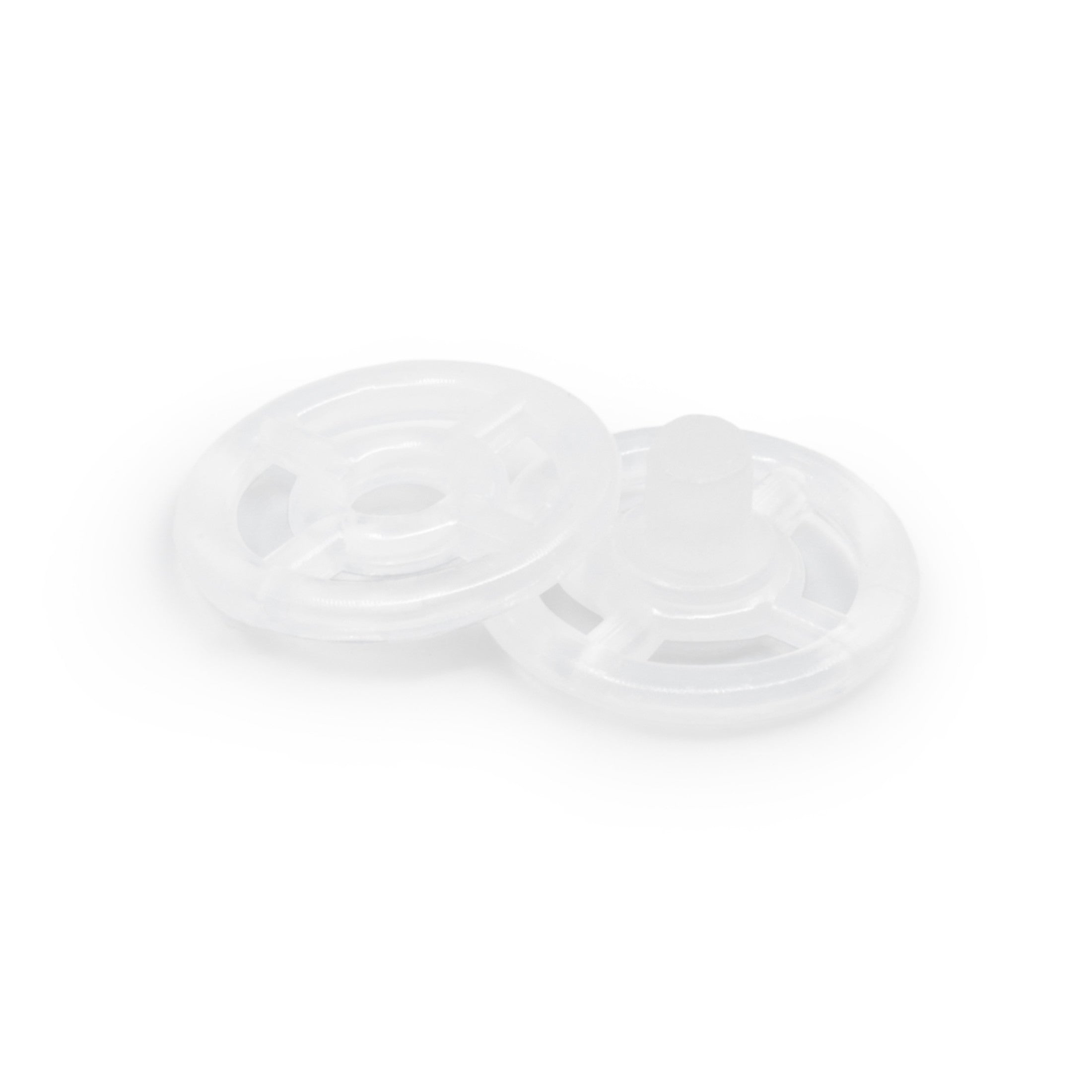 Dritz 85 boutons pression à coudre transparent 8 mm x12