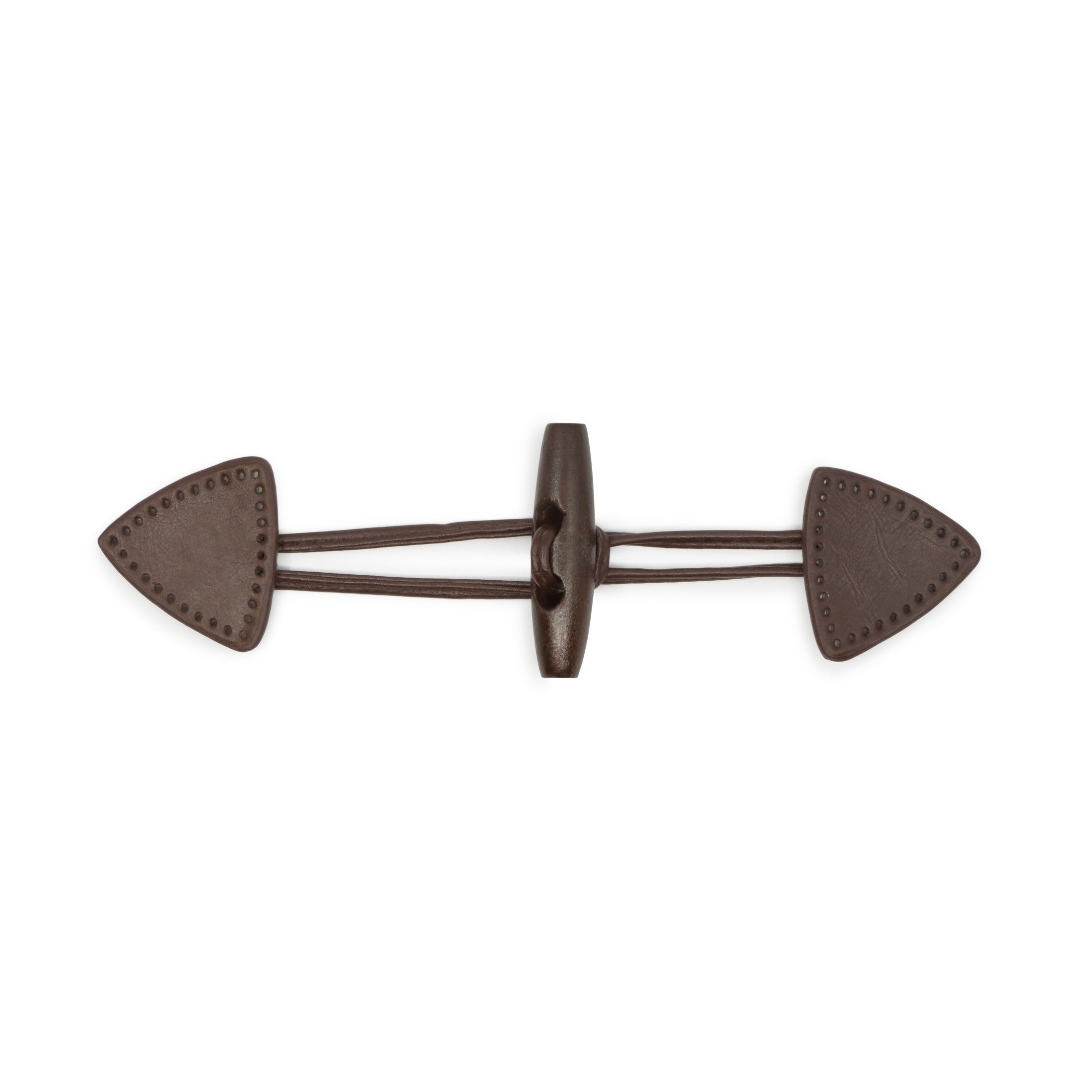 Dritz brandebourg à coudre toggle bois noir 1 pièce