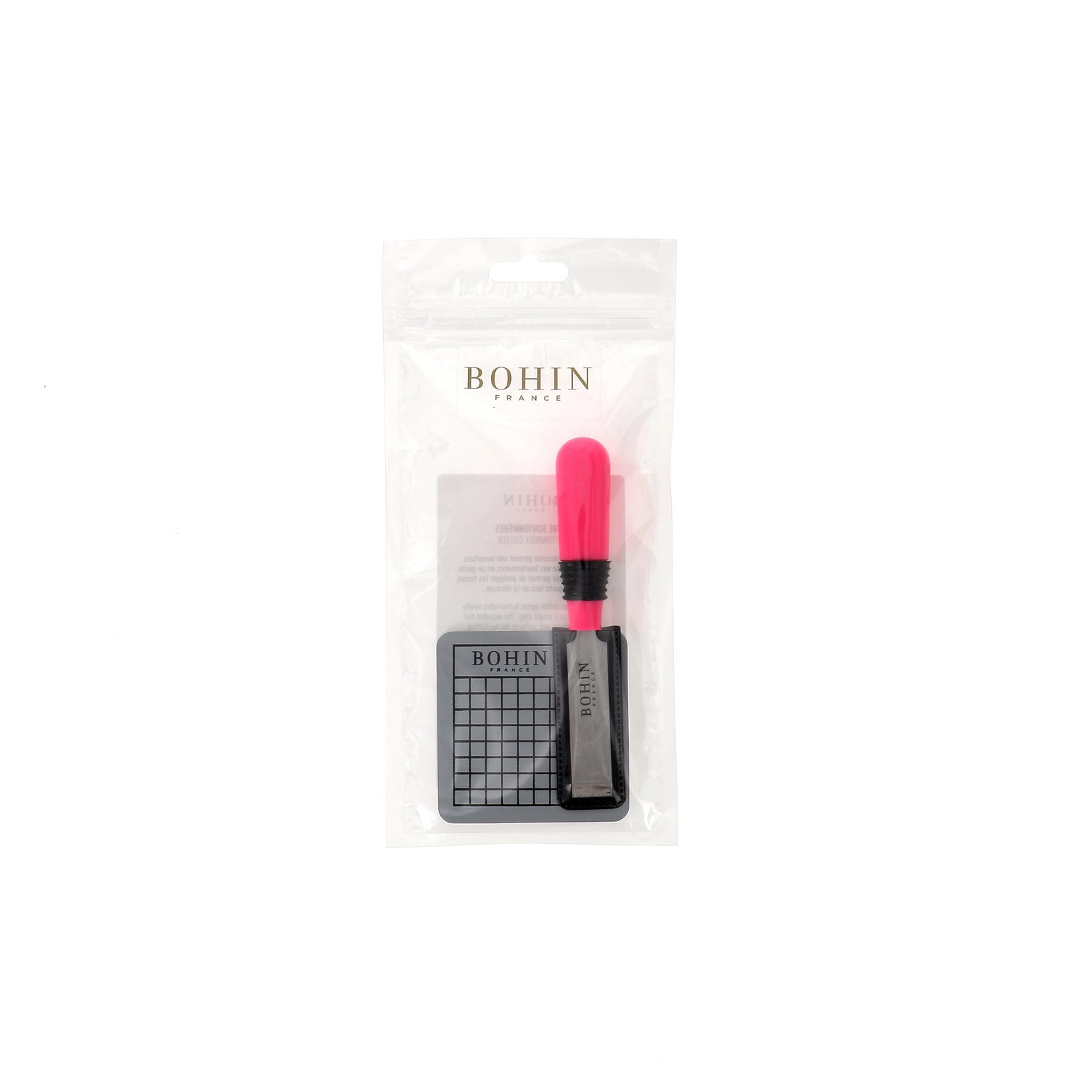 Bohin Ouvre Boutonnières 13 mm avec Plaque Protection