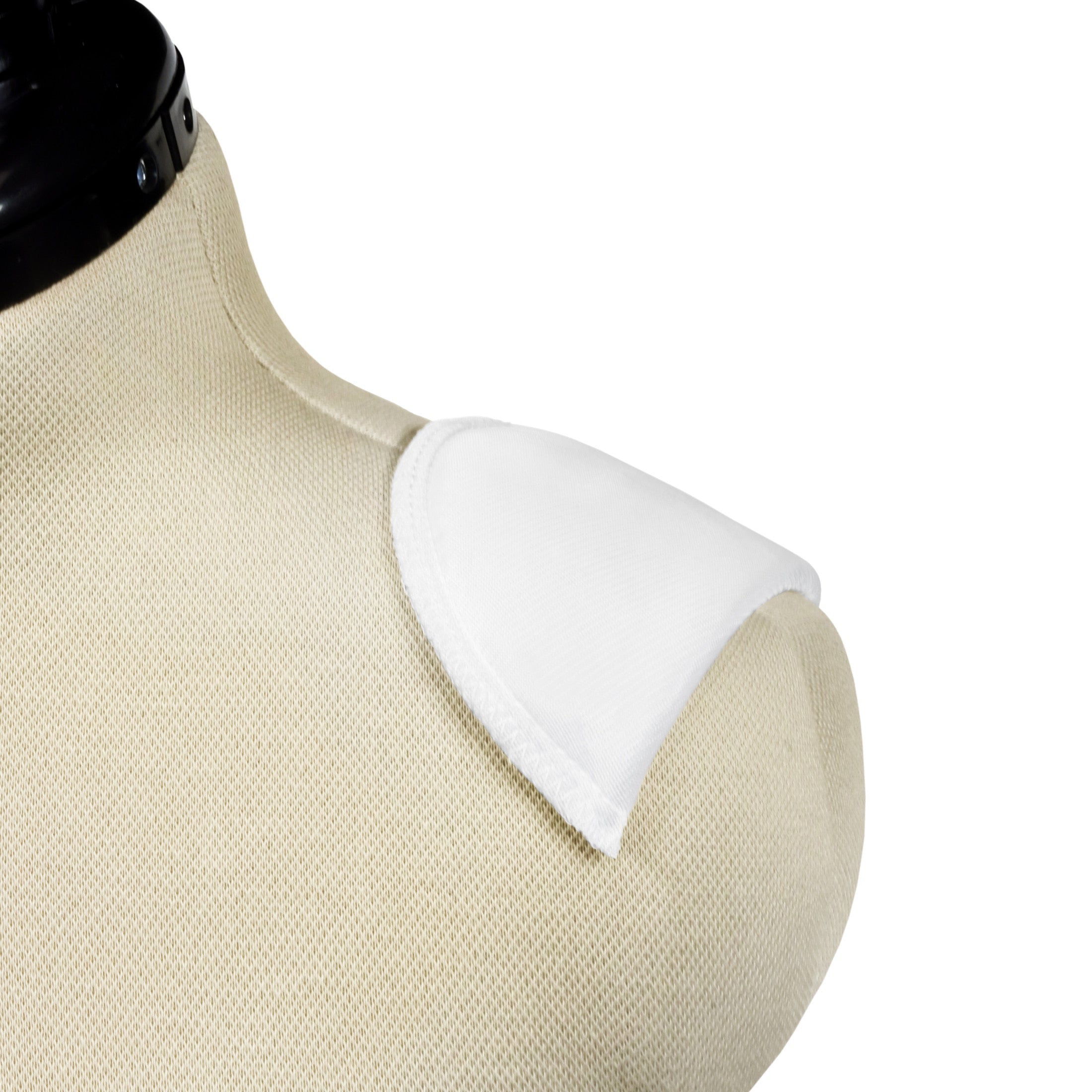 Dritz épaulettes couture recouvertes 6 mm blanc 1 paire