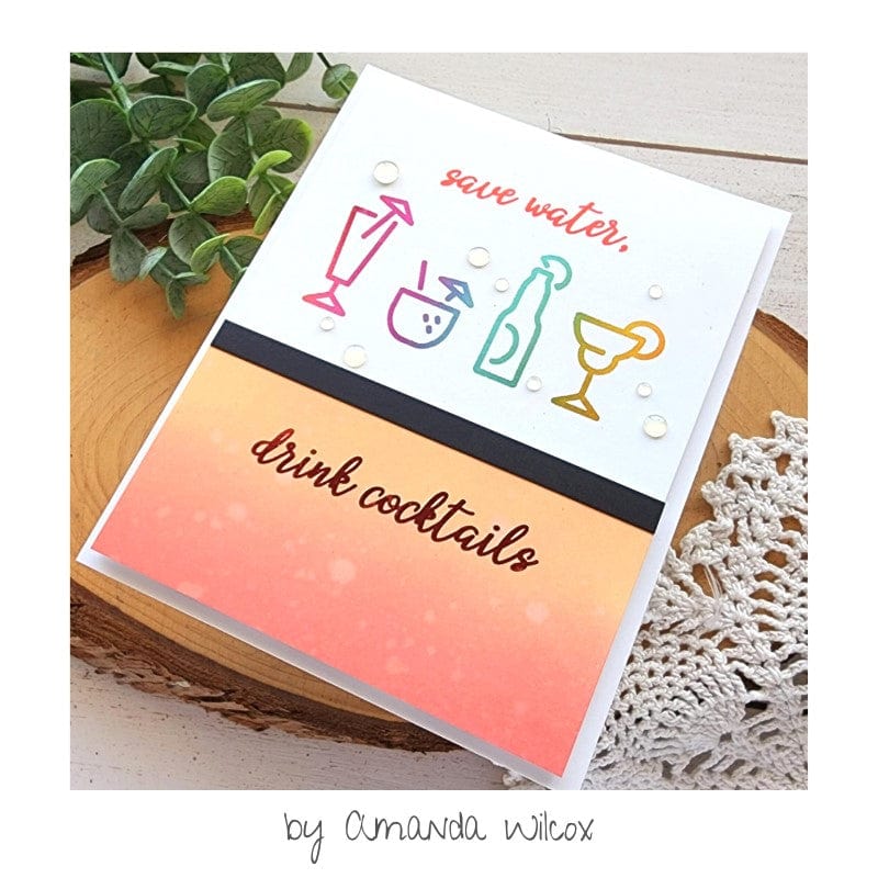 HeatnBond Deco Foil Cheers transfert adhésif foil 2 feuilles