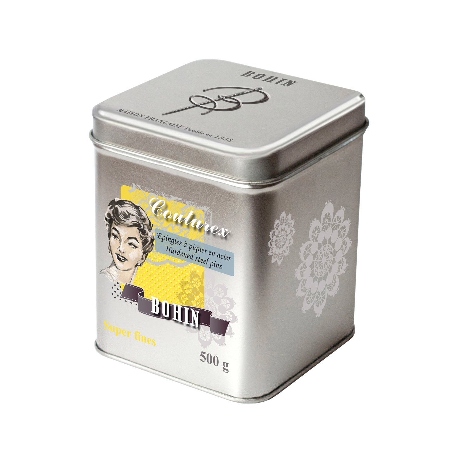 Bohin Épingles super-fines EC6 N°4 30 mm boîte 200