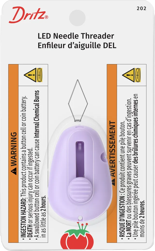 Dritz Enfile-Aiguille LED Coupe-Fil Couture Mercerie