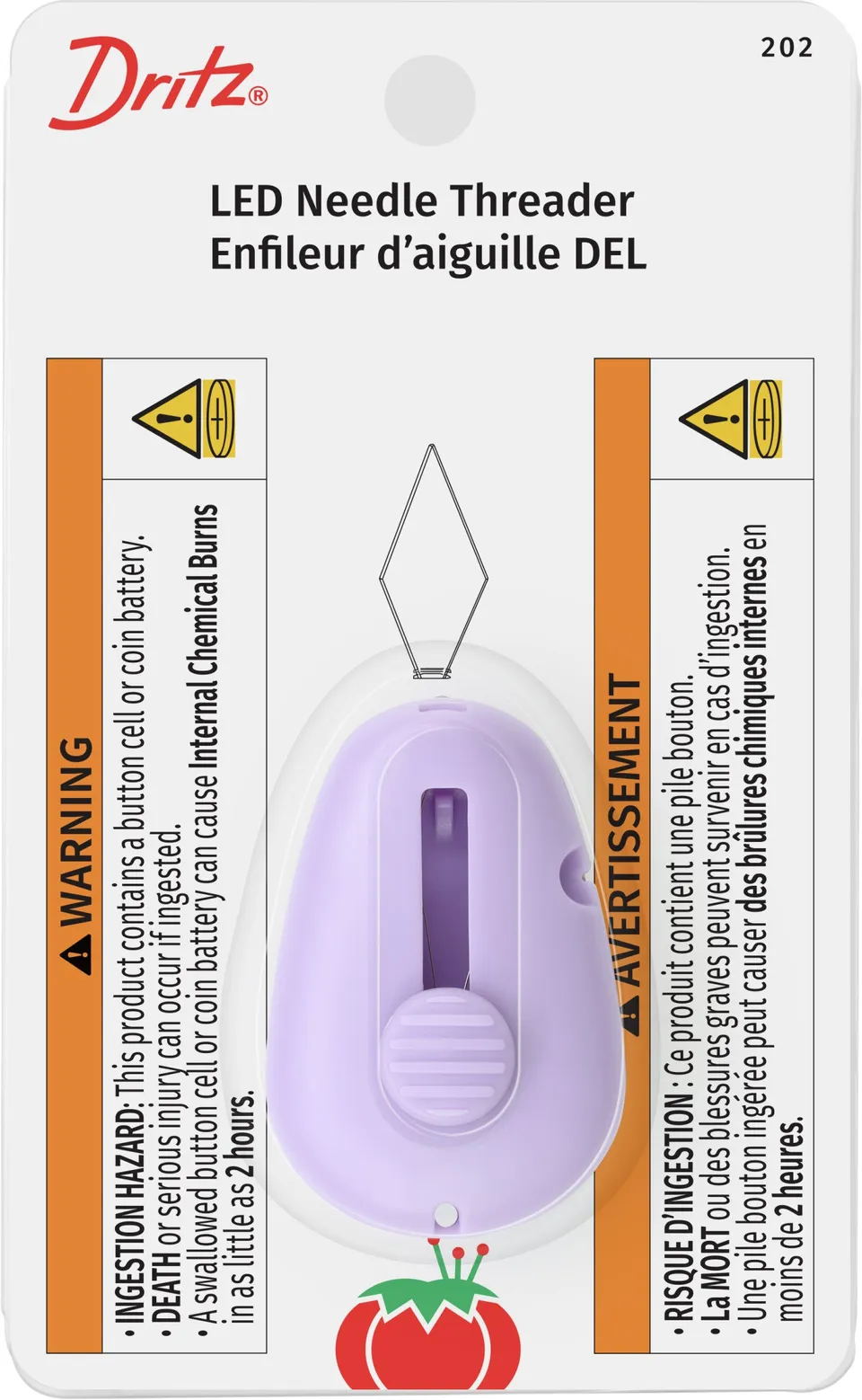Dritz Enfile-Aiguille LED Coupe-Fil Couture Mercerie
