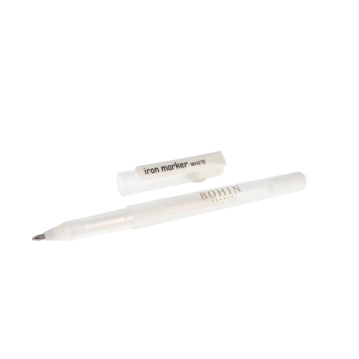 Bohin Marquage stylo tissu effaçable fer feutre blanc