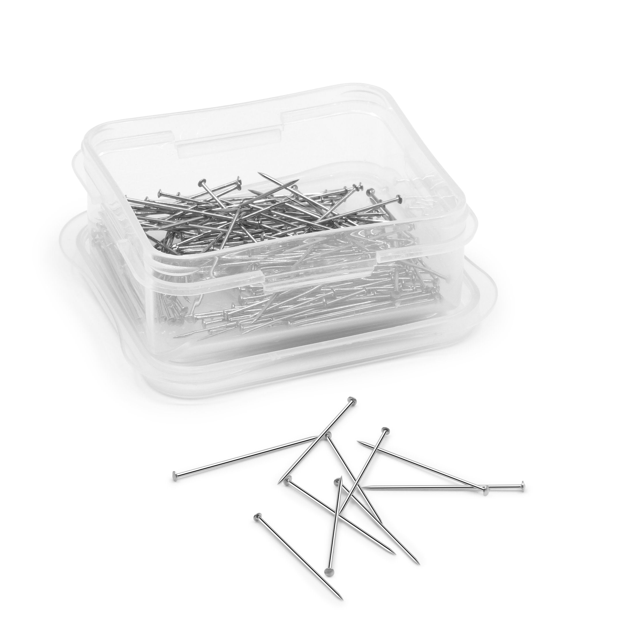 Dritz Épingle soie nickel 27 mm 200 pcs tissu fin