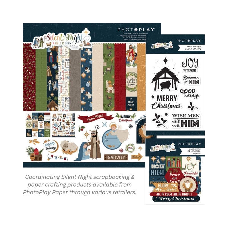 HeatnBond Sew a Story Silent Night pochoir 15x15 cm