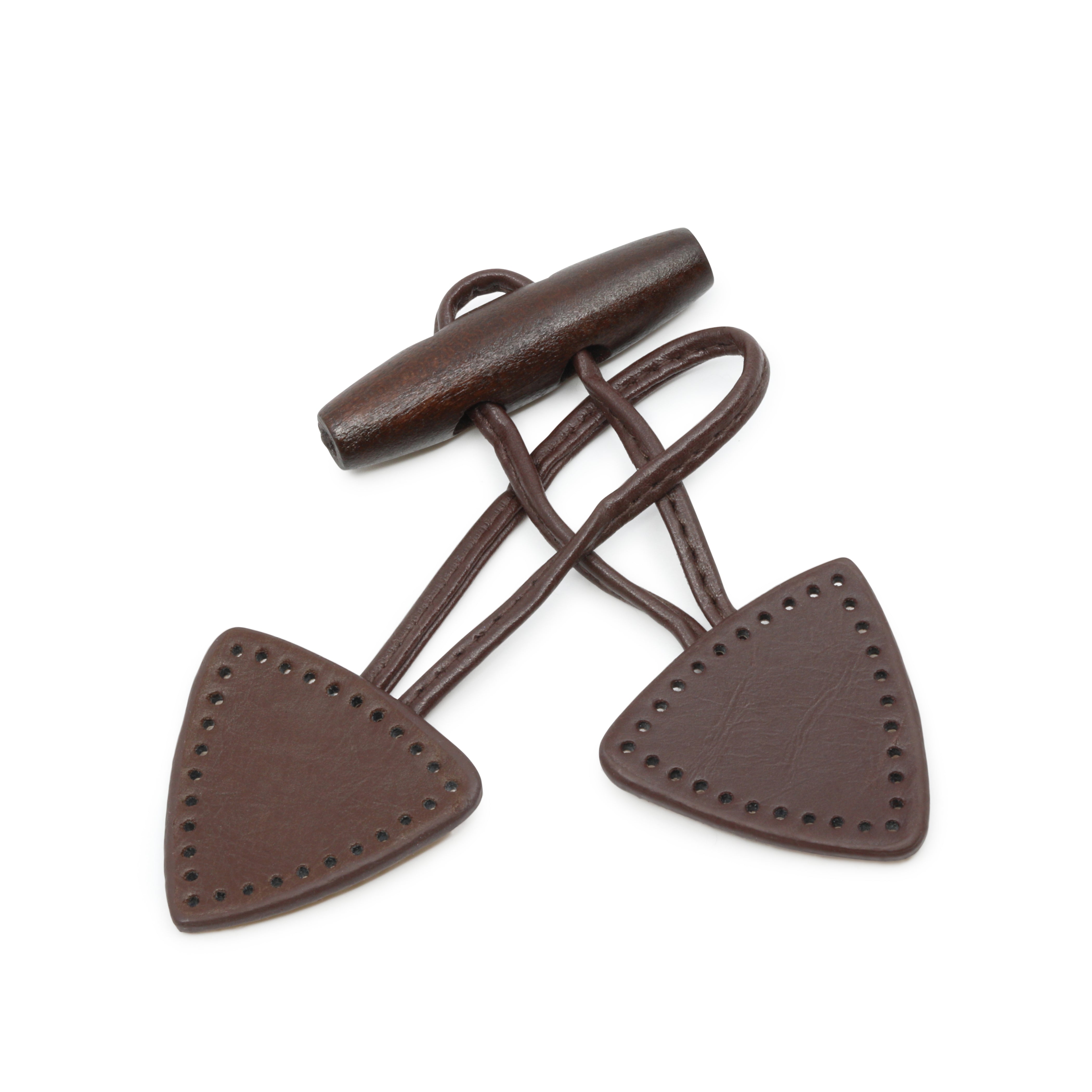 Dritz brandebourg à coudre toggle bois noir 1 pièce