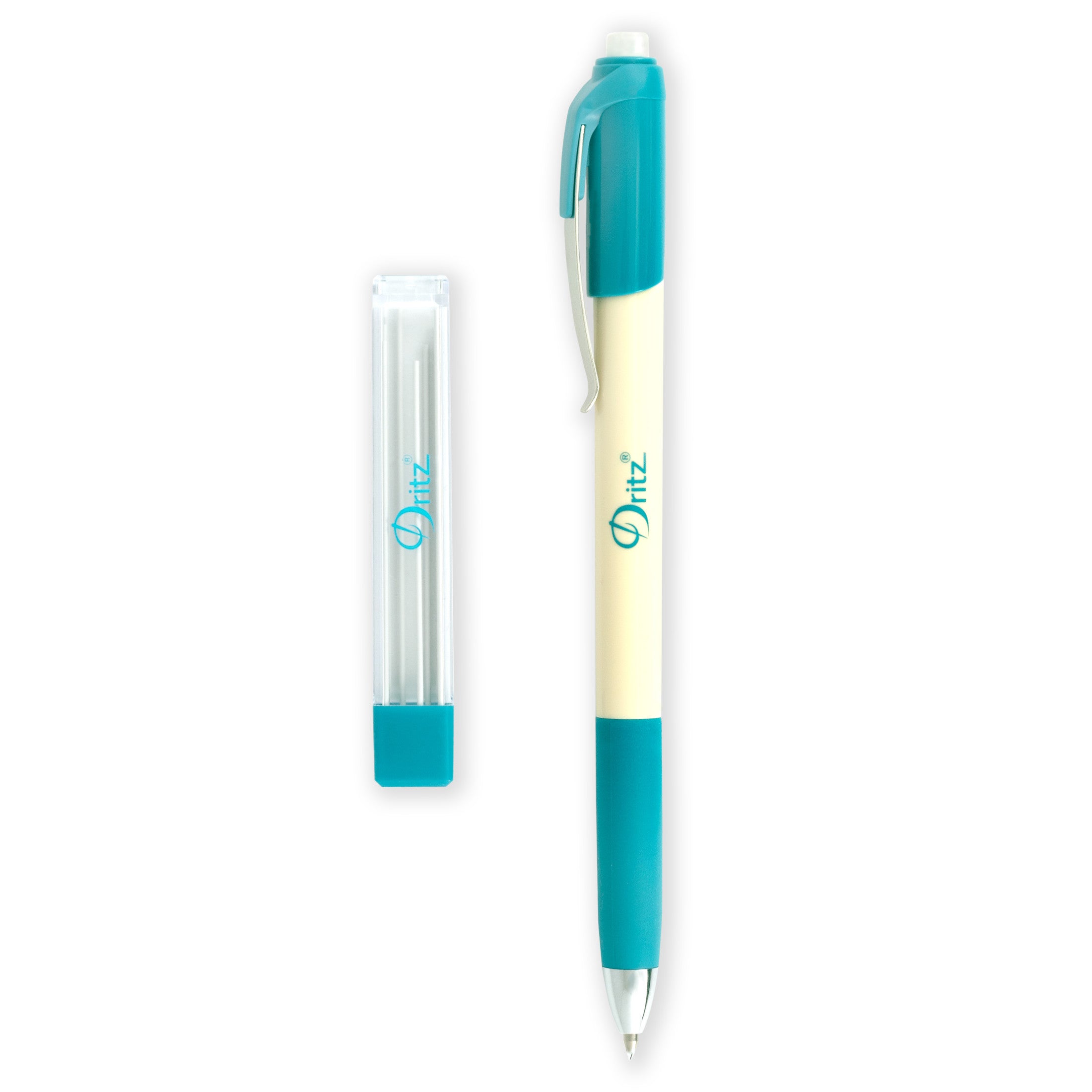 Dritz Crayon Tissu Blanc 0,9 mm Set + 10 Mines