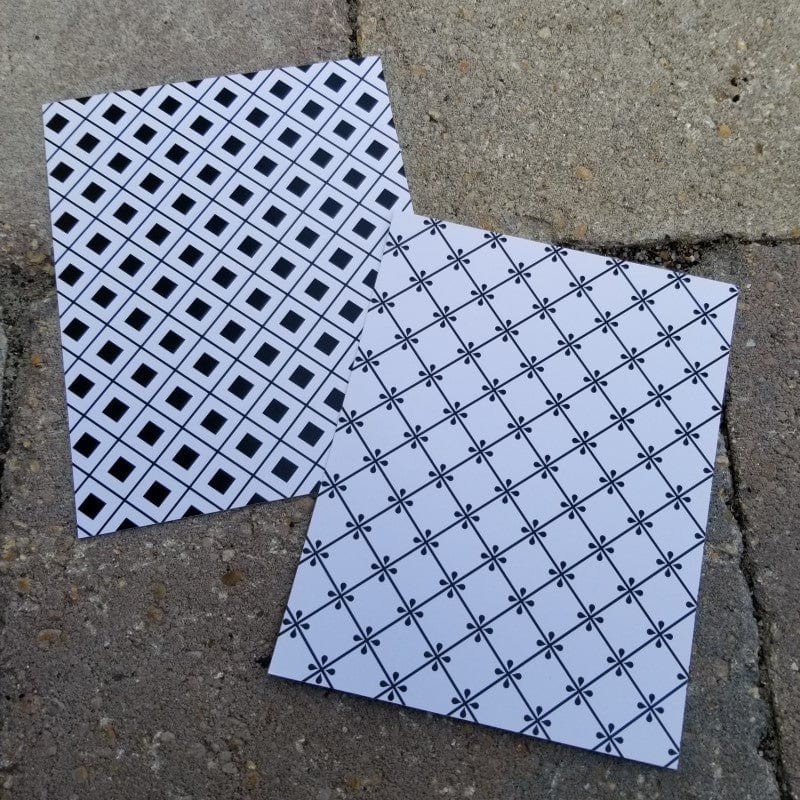 Deco Foil Toner Card Fronts Off The Grid cartes A2 8 feuilles
