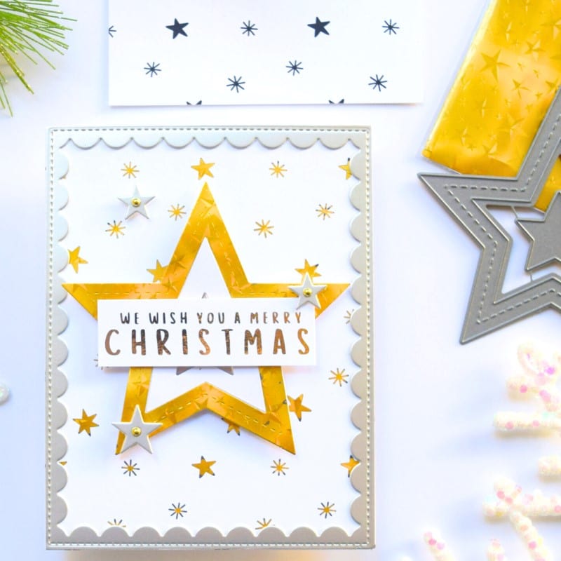 HeatnBond Brutus Monroe Foil feuille transfert gold star doré