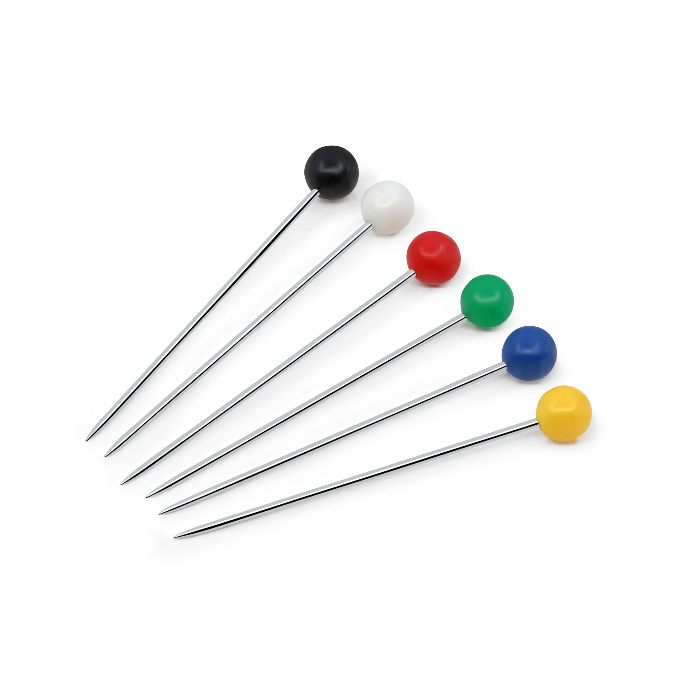 Dritz 44 Épingles Droites Boule Couleur 100 pcs 32 mm