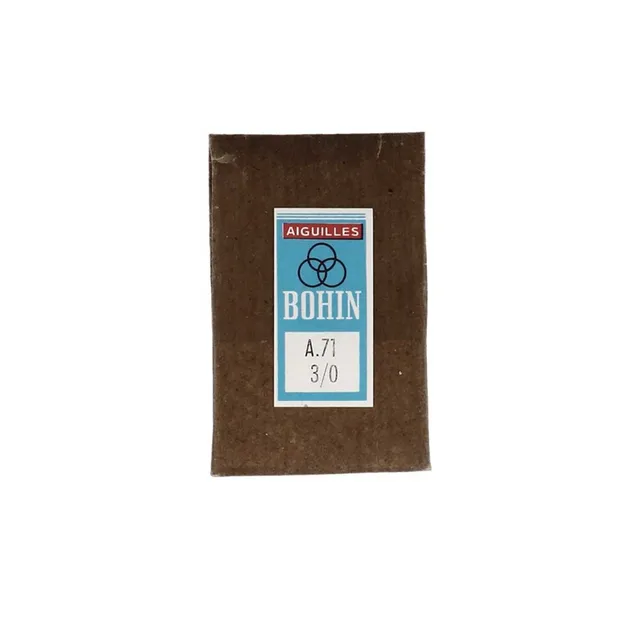 Bohin Aiguilles N°3/0 aiguille sacs et sandales 25 pcs