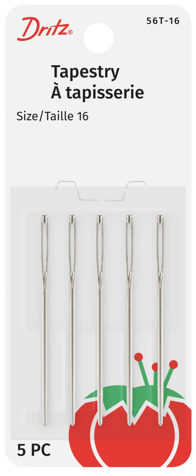 Dritz Aiguilles tapisserie assorties 18/22 broderie main