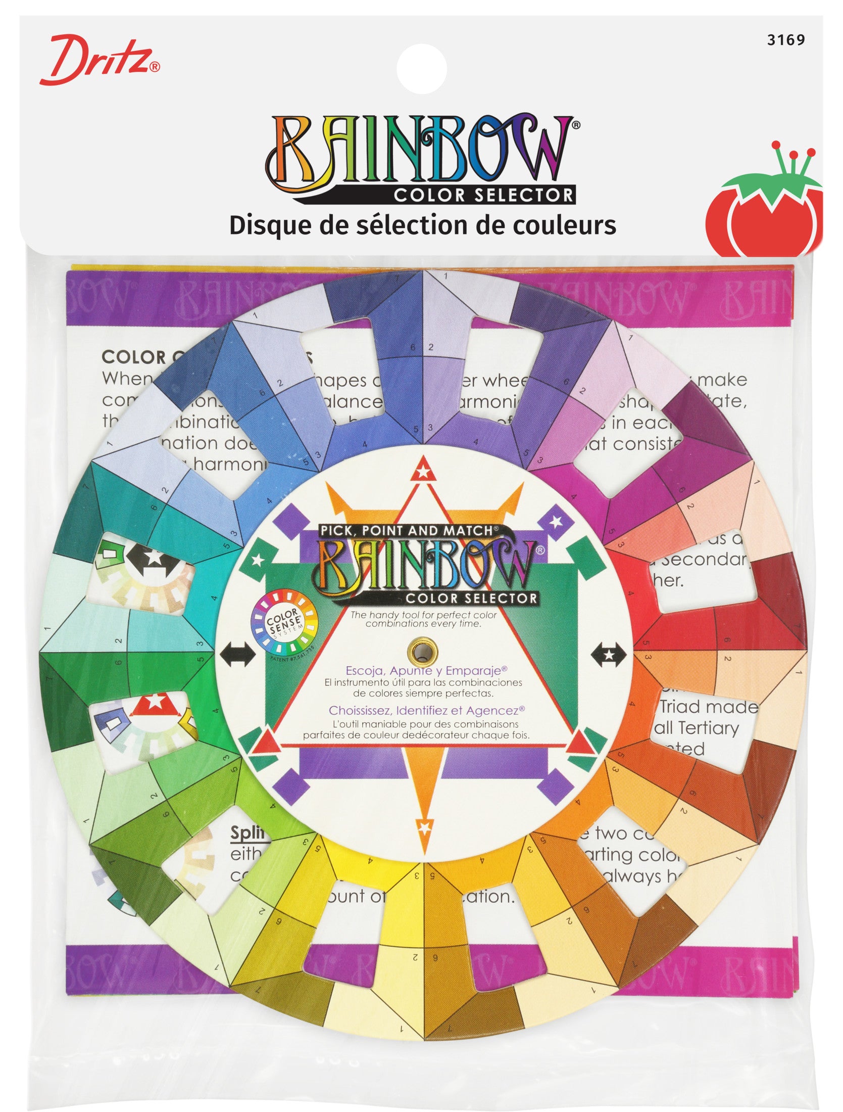 Dritz Marking Nuancier Rainbow Selector patchwork tissu