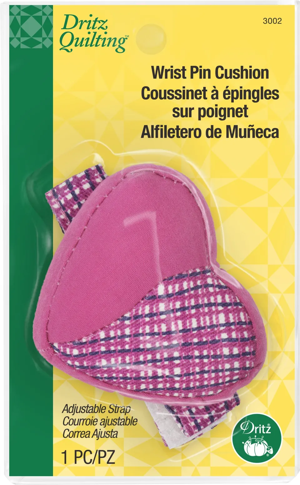 Dritz 3002 Pique-épingles bracelet cœur