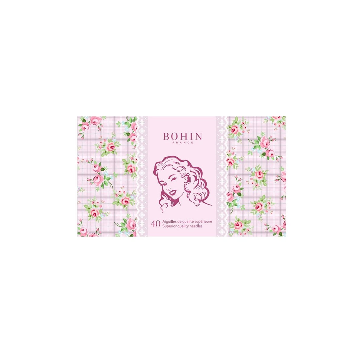 Bohin Solange carnet 40 aiguilles couture broderie