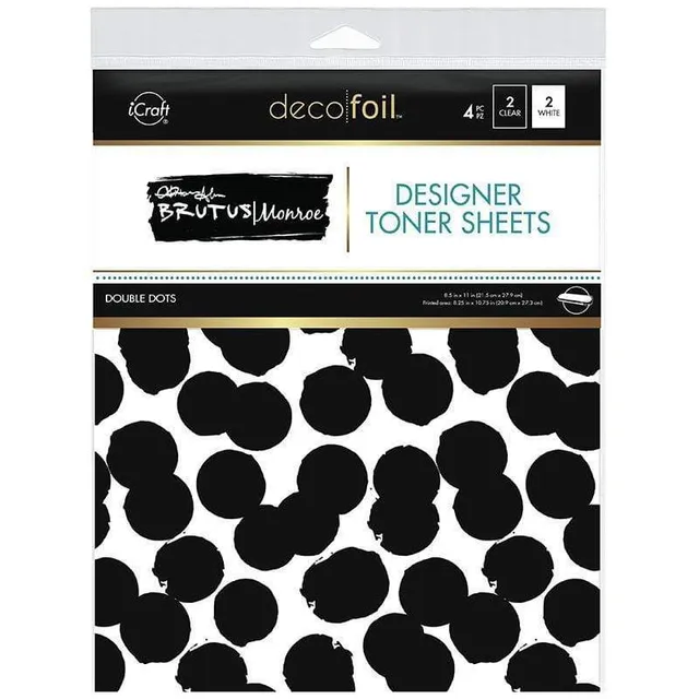 Brutus Monroe Double Dots feuille toner 21,6 x 28 cm x4