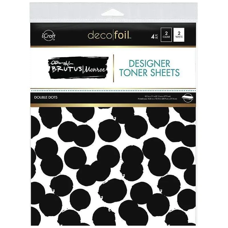 Brutus Monroe Double Dots feuille toner 21,6 x 28 cm x4