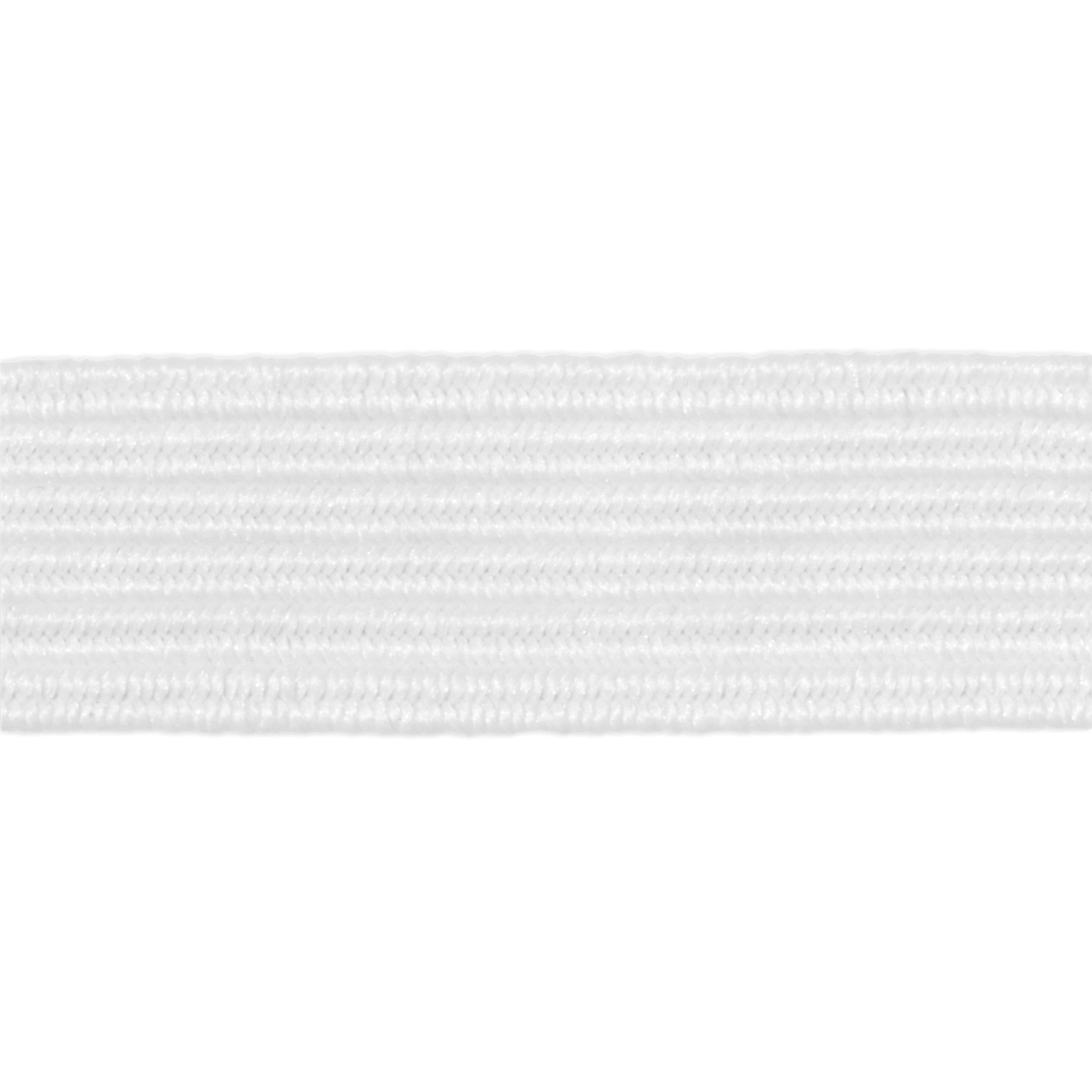 Dritz Élastique tressé blanc 10 mm 5,5 m couture