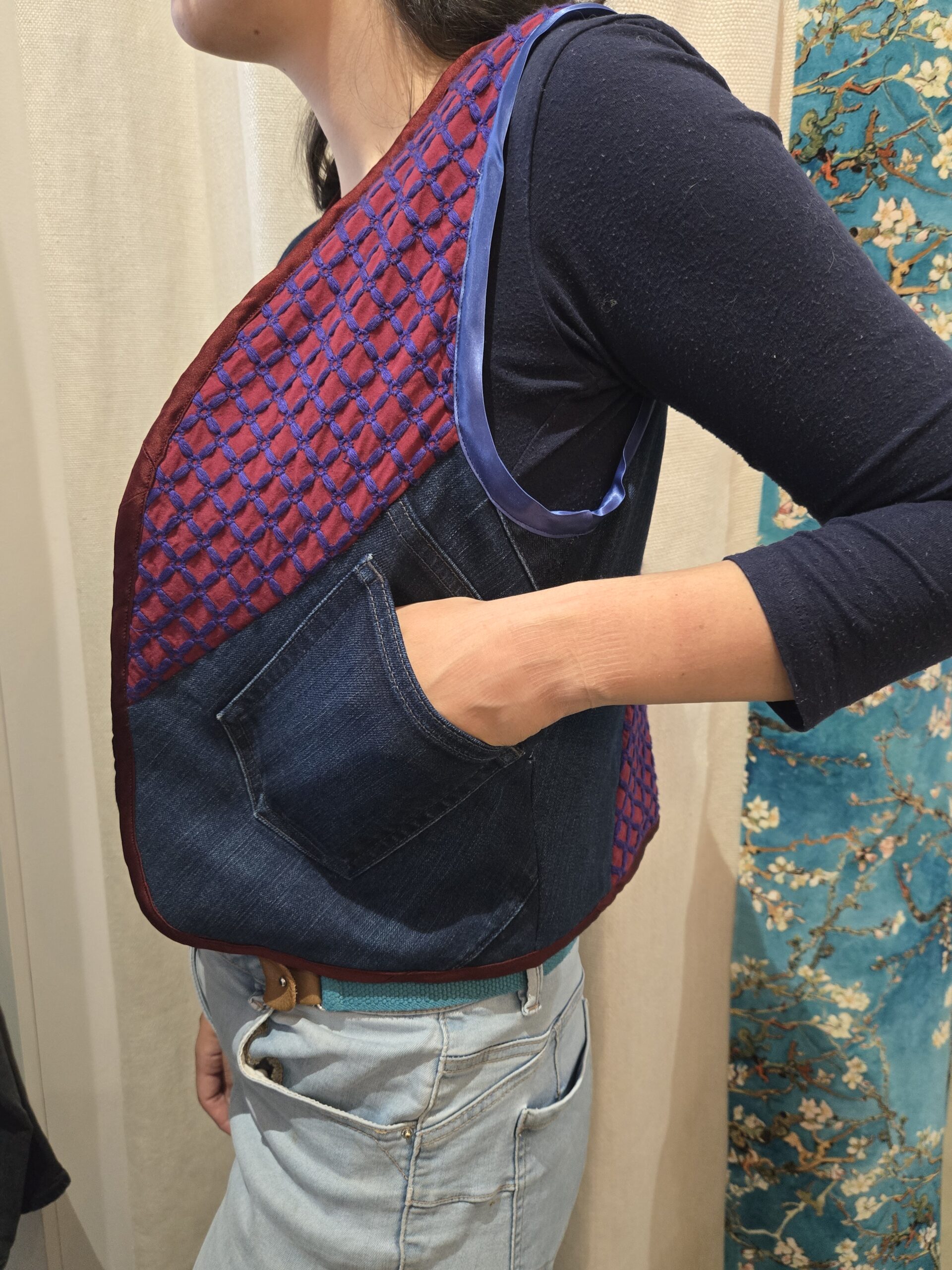 La Textilerie Couture gilet patchwork matelassé cours couture cycle