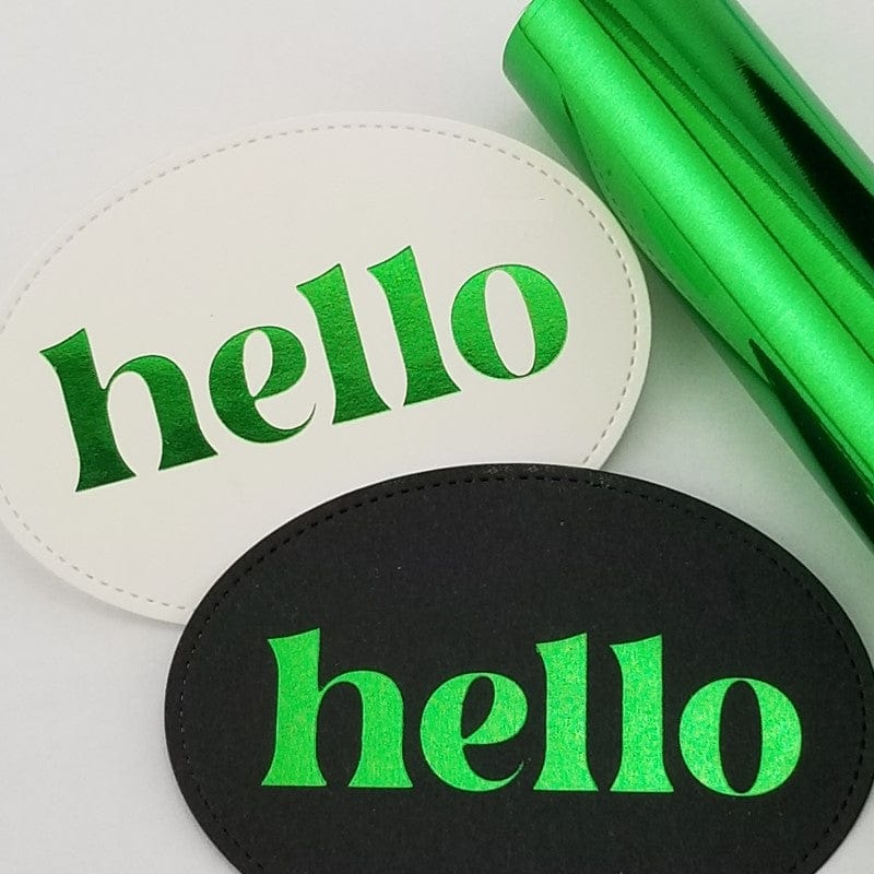 HeatnBond Deco Foil HOT Lucky Green rouleau foil à chaud 12,7 cm x 4,57 m