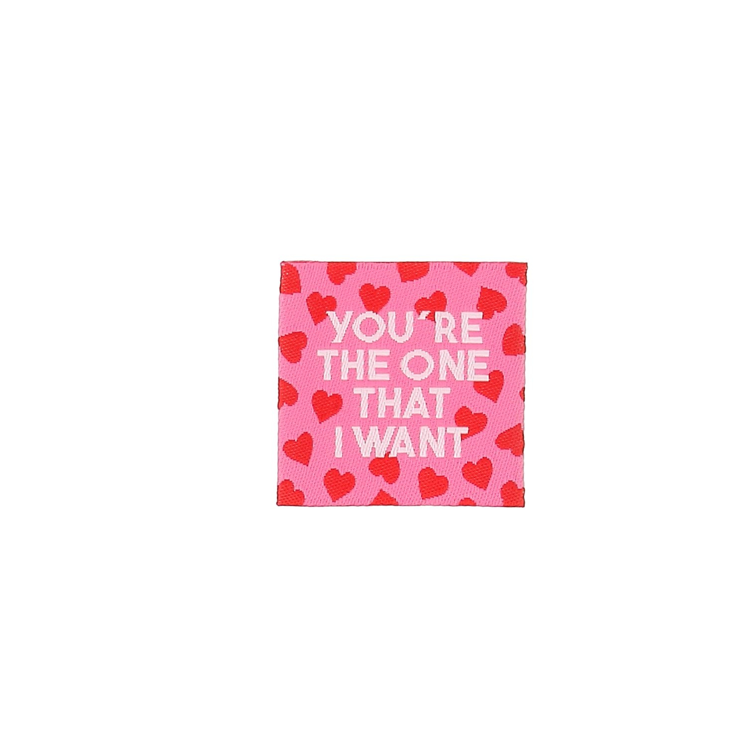 Bohin Étiquette à coudre You're the one 3,5 cm