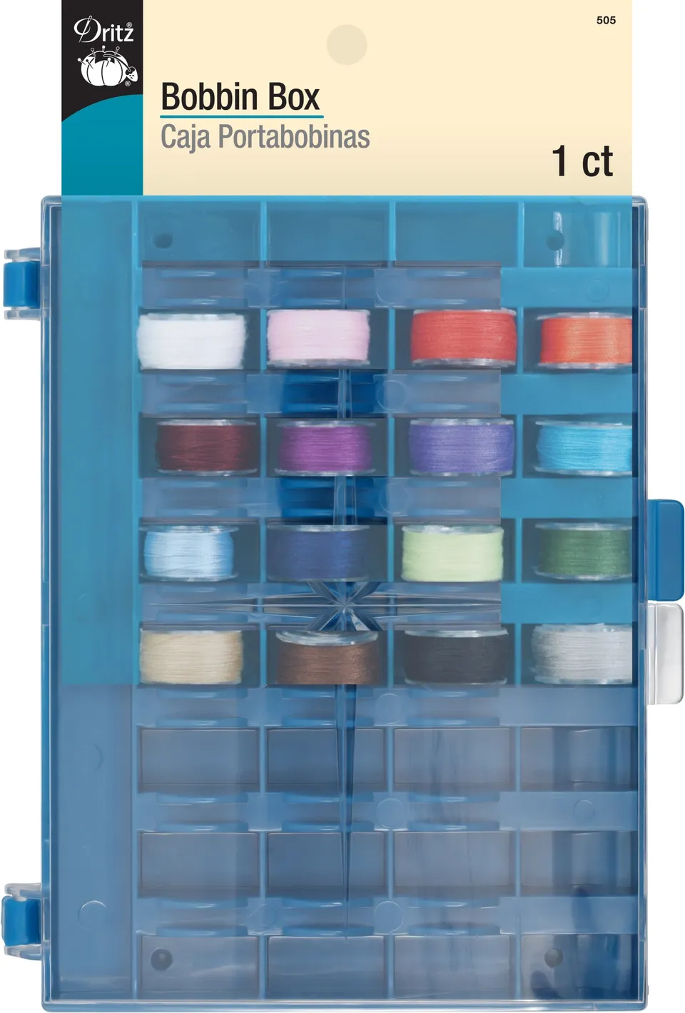 Dritz 505 boîte canettes plastique 32 transparente