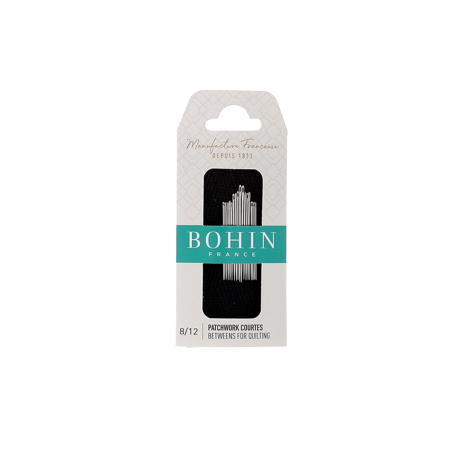 Bohin Aiguilles Patchwork Courtes N°7 – Aiguille Couture Main