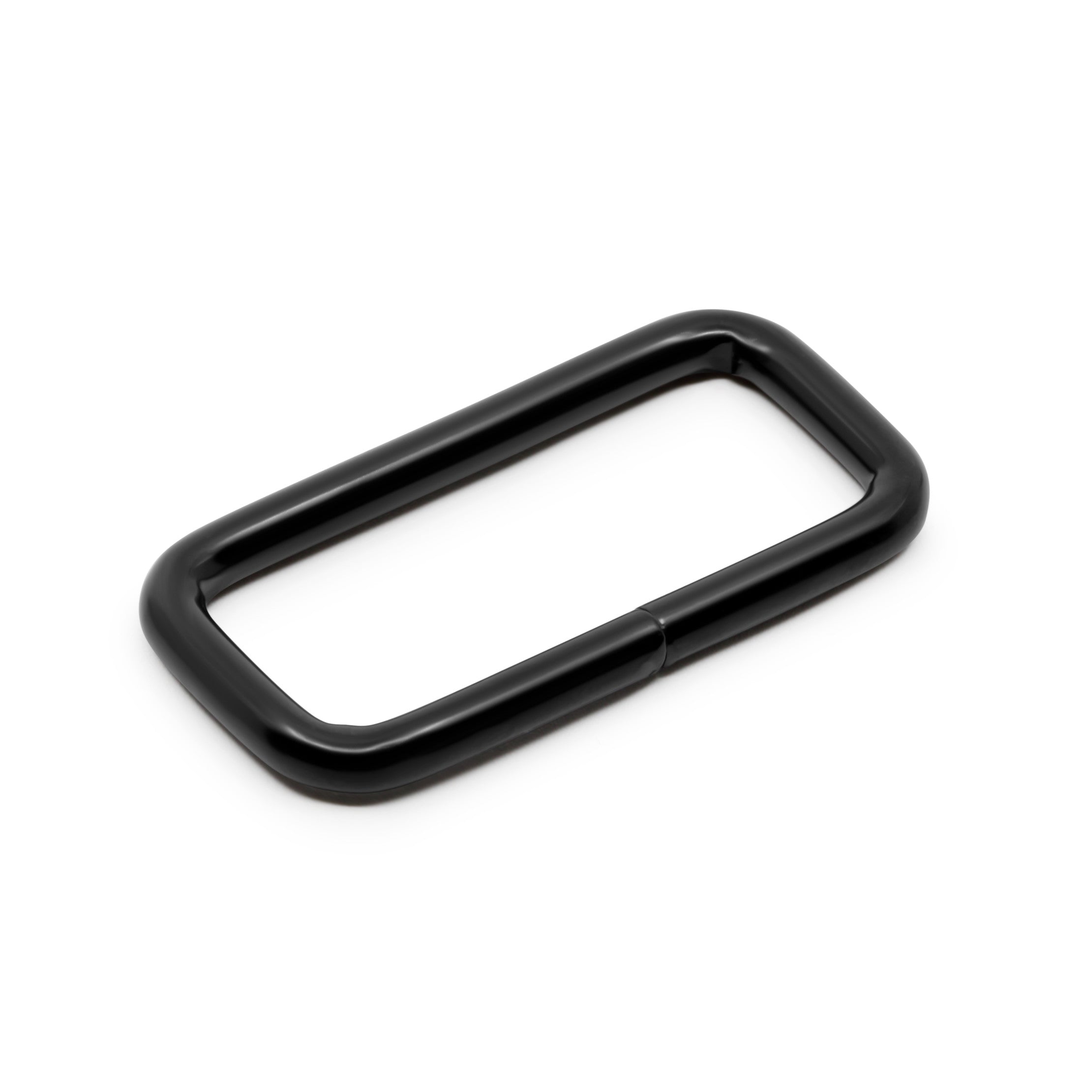 Dritz Anneaux rectangles 38 mm noirs x2