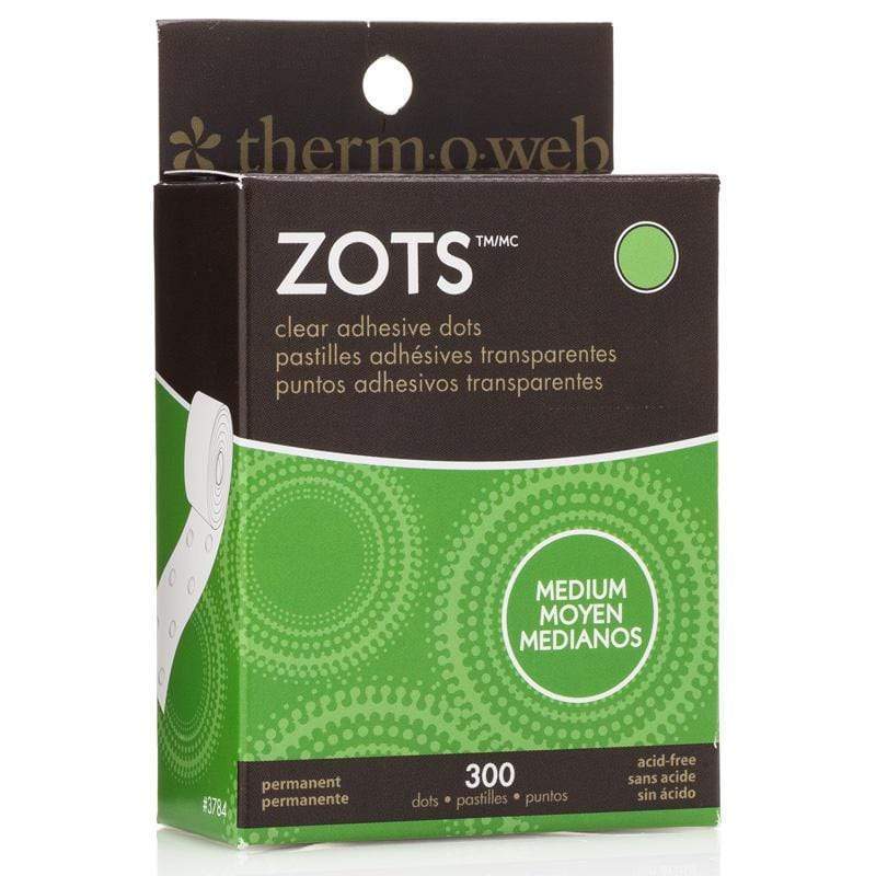 Zots Pastilles Adhésives Medium Transparent 300 pcs