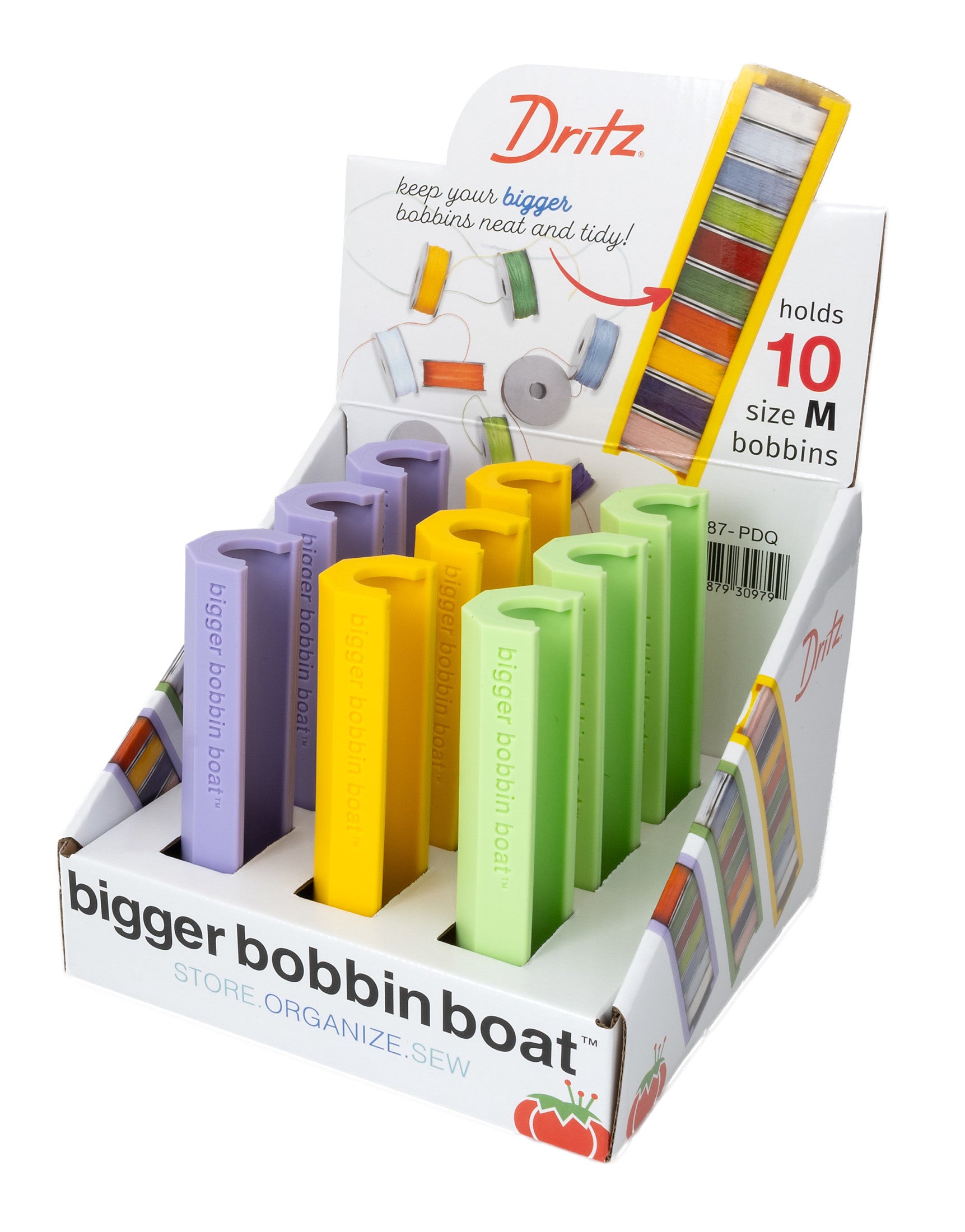 Dritz Sewing Baskets Panier Bigger Boat 887-PDQ 9 pc