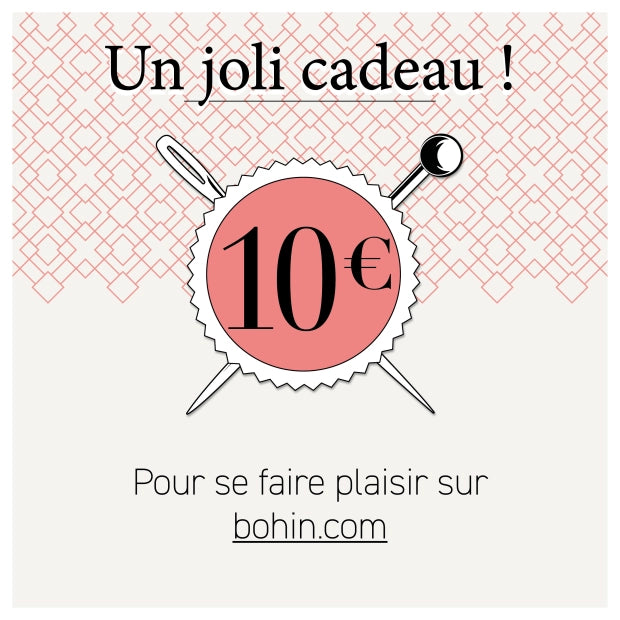 Bohin Carte cadeau mercerie couture 10,00 €