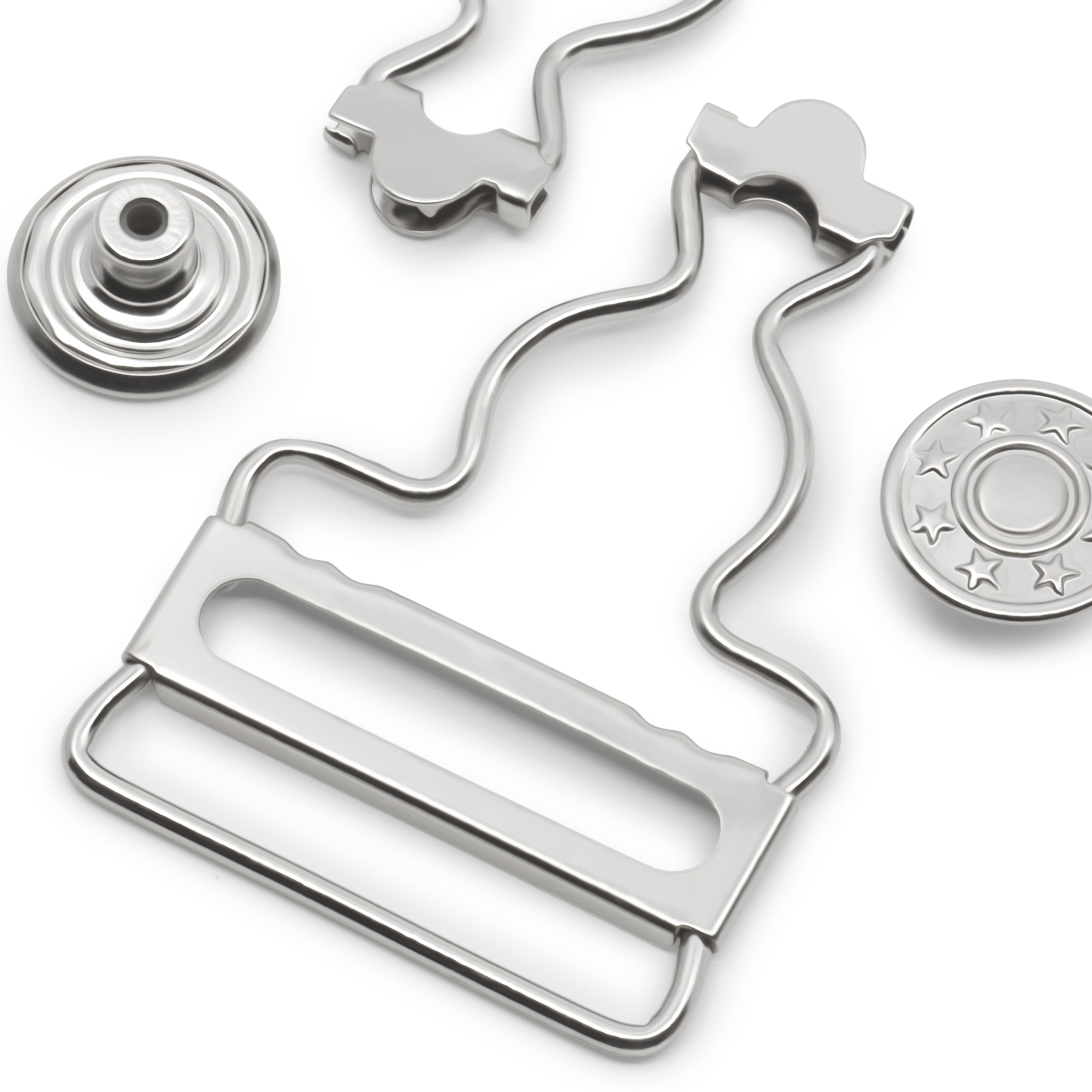 Dritz Fasteners Boucles Salopette 1-1/4" Laiton Antique 2 pc