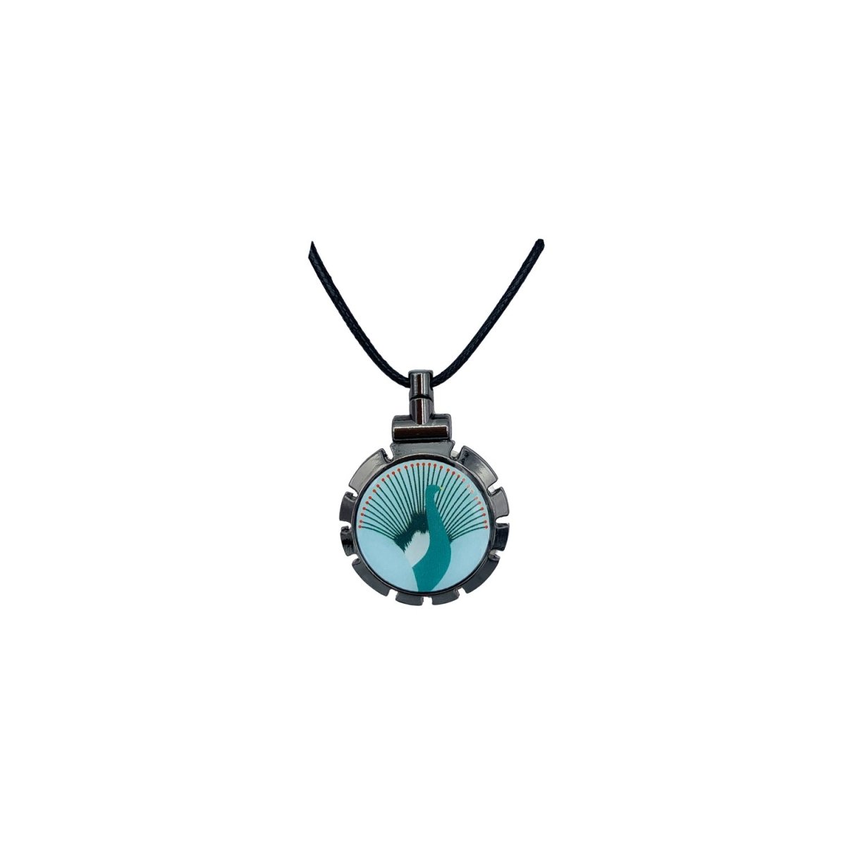 Bohin bijou coupe-fils pendentif Paon sans ciseaux 75 cm